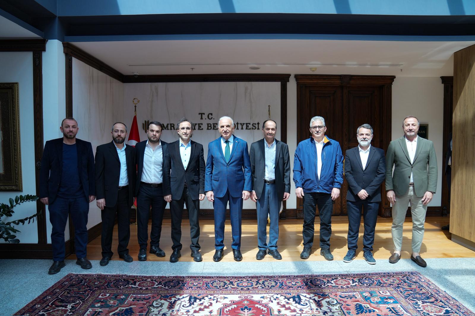 Ümraniye Belediye Başkanımız’a Ziyaret